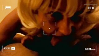 Freaky Bae give Sloppy big black cock ORAL SEX getting Excited