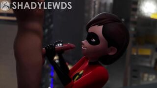 Helen Parr Rooftop Hand Job