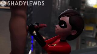 Helen Parr Rooftop Hand Job