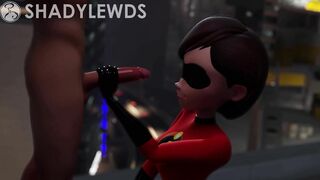 Helen Parr Rooftop Hand Job