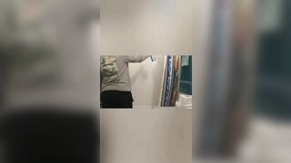 Step Dude Gets Interrupted by Step Sis while Cleaning