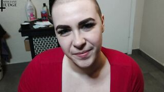 Shaved Sexy pov BLOWJOB