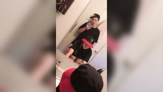 Big Tit cougar Takes it Rough inside the Wc