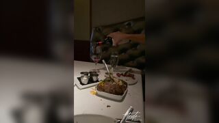 Adorable Cougar Flashes her Beautiful Titties while Driving, inside Dressing Room, and at Restaurant!