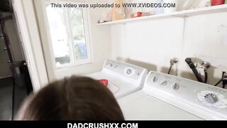 Fucking My Thin 18 Year Old Step Daughter Winter Jade On The Washing