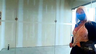 Outside Flashing at the Mall