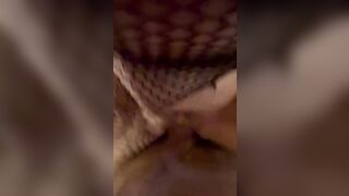 Tattoo Whore into Cuffs Collar and Gag getting Pounded