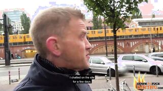 PublicSexDate - Slutty Hipster Mariella Sun Blows Stranger's Cock into