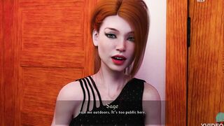BEING A DIK #141 • sexy red head Sage blowing and