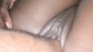 Blowing her Buttplug while Fisting Black London