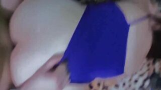 Fucking my BBW milf Doggy Style Bubble Booty Spanking
