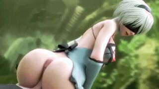 【MMD R-teenagers SEX DANCE】HOT HUGE BUTT CUTIE EXTREME SEX RIDES 激しいセックス [MMD]