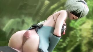【MMD R-teenagers SEX DANCE】HOT HUGE BUTT CUTIE EXTREME SEX RIDES 激しいセックス [MMD]