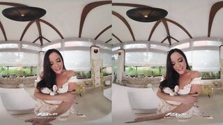 Rainy Day makes Big Tit Dolly Diore Leaking Soak below Deck VR Porn
