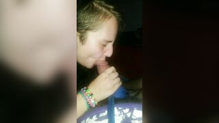 Kitten Blowing Daddy's Cock/Cock Fetish!