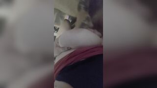 Baby Gets her Throat Banged! and Titty Fucks Rough Penis