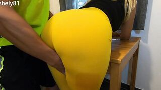 Beautiful Booty Step Cougar Teases Step Son to got Nailed Again, he can't tell him no , Shely81