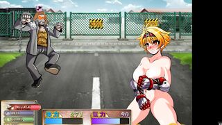 Kamikaze Kommittee Ouka RPG [hentai Sex Game] Ep.two my Clothes get Ripped off from the Street Fight
