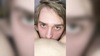 Fiance Piss into Mouth