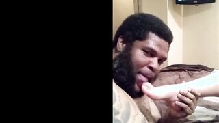 Licking My Sweethearts Foot!!!