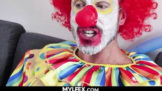 Alana Cruise Milf Deepthroaths the Party Clown