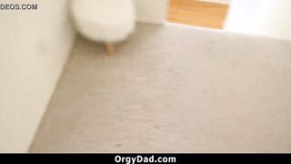 Turned On Step Daughter Fingers and Plowed By Her Huge Penis