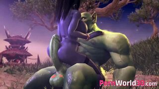 3D Compilation of the best Bitch from World Warcraft