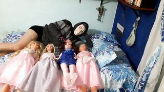 Disney princesses sex party! // Part one- Fucking with blue dress