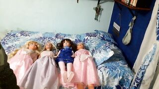 Disney princesses sex party! // Part one- Fucking with blue dress