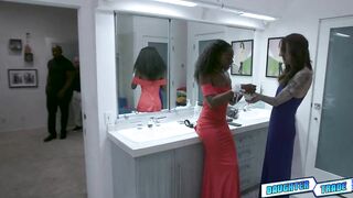 Huge african dick goes rough fucking Kendra Coles sweet muffin