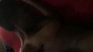 Ebony cunt with mouth Gets Boned inside all Holes by White Penis