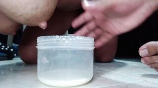 He Milks her like Cow with Automilk two