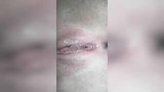 My Tight Vagina after Jizzed