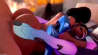 【MMD R-teenagers SEX DANCE】SWEET LESBO SEX EXTREME BEAUTY MASTURBATION 激しいセックス [MMD]