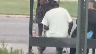 CRACKHEAD STRIPPING ON THE BLVD