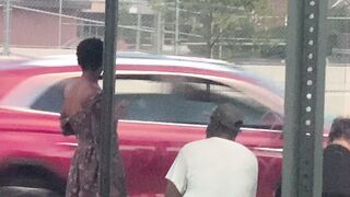 CRACKHEAD STRIPPING ON THE BLVD
