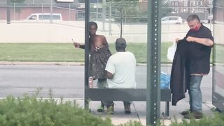 CRACKHEAD STRIPPING ON THE BLVD