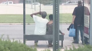 CRACKHEAD STRIPPING ON THE BLVD