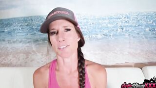 Sexsual cougar Sofie Marie Offer Best point of view Hand Job To Long