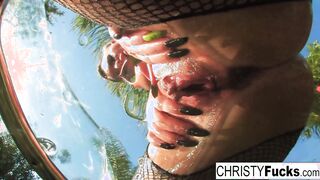 Compilation of Super Dark Hair Masturbating