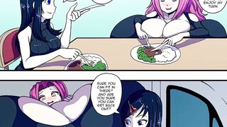Long Tits Inflation for Science - Cartoon Comic