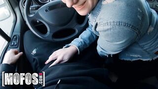 Mofos - Cutie Rossella Visconti give a Sloppy Bj to Erik Everhard