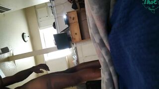 Thot inside Texas - Slim Curvy Beauty Tatoo Amature Whore Stops by for Bareback Cummed on back Backshot