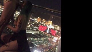 Caught on the Balcony
