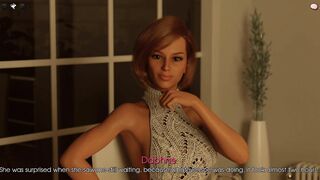 My Satisfaction-0.16- Part 25 DAPHNE KISS ME and Coming to Suck my Penis inside LIVING ROOM