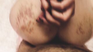 Shibari - Fucking Aurora with her Arms Bound behind her back