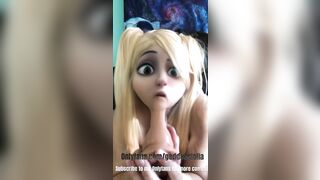 Tiktok Star Blows Dick as Sailor Moon