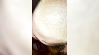 Best Friend Wifey Sucking Off my big black cock while he went to Work