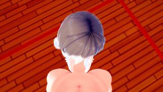 SCREWED AND FINISHED INTO THE SOAK MOUTH OF HIS PERSONAL COACH: 3D Anime