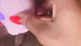 Squirting on my Rose